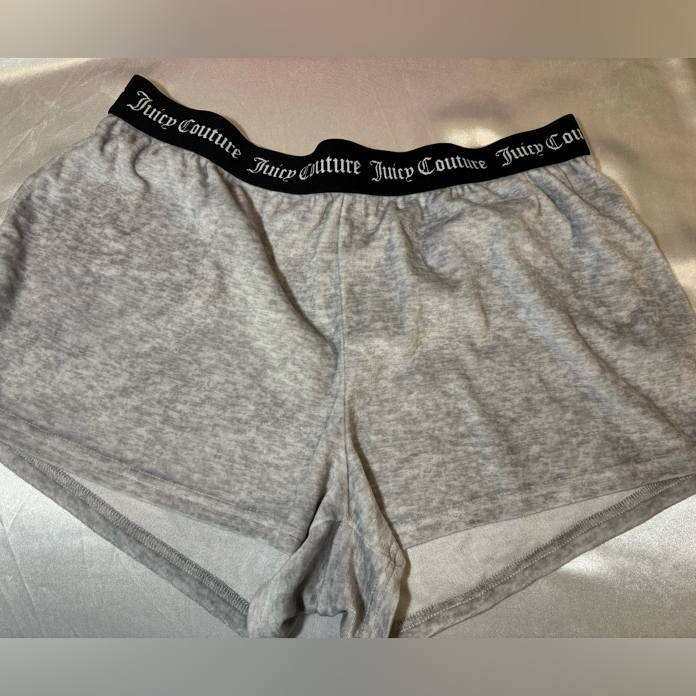 grey juicy couture shorts